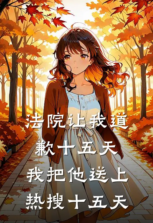 法院让我道歉十五天，我把他送上热搜十五天
