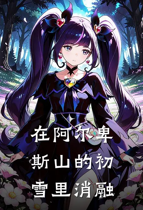在阿尔卑斯山的初雪里消融