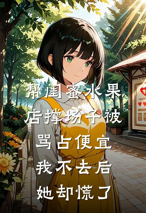 帮闺蜜水果店撑场子被骂占便宜，我不去后她却慌了