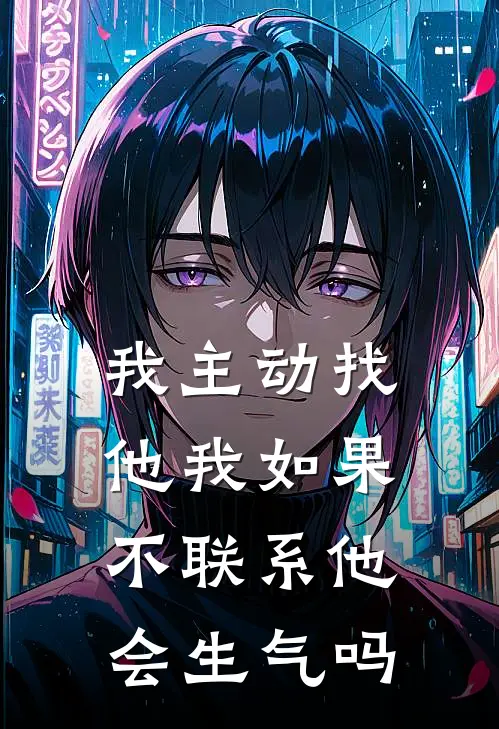 我主动找他我如果不联系他会生气吗