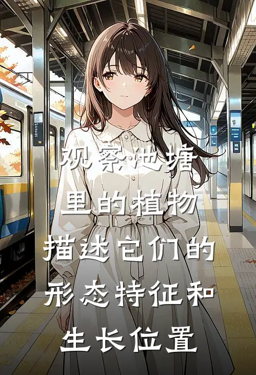 观察池塘里的植物,描述它们的形态特征和生长位置