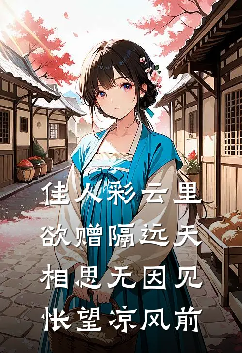 佳人彩云里 欲赠隔远天 相思无因见 怅望凉风前