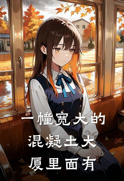 一幢宽大的混凝土大厦里面有
