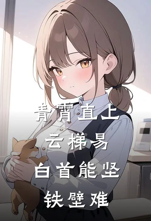 青霄直上云梯易,白首能坚铁壁难