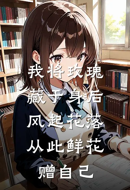 我将玫瑰藏于身后,风起花落,从此鲜花赠自己