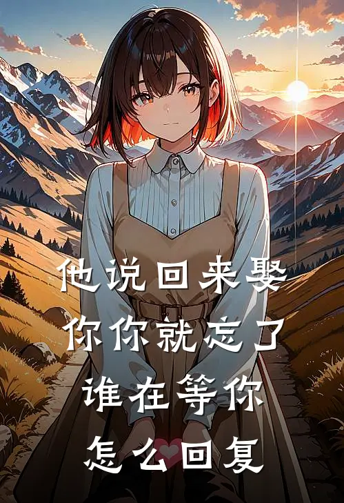 他说回来娶你你就忘了谁在等你怎么回复