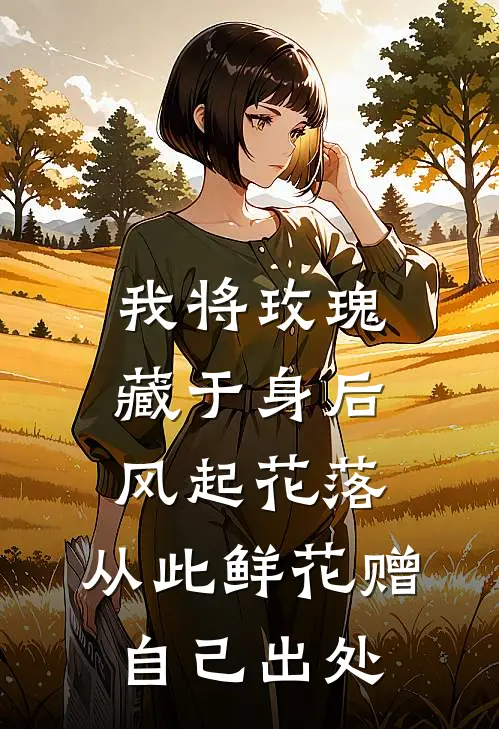 我将玫瑰藏于身后,风起花落,从此鲜花赠自己出处