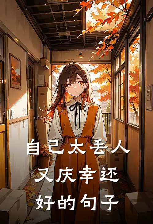 自己太丢人又庆幸还好的句子