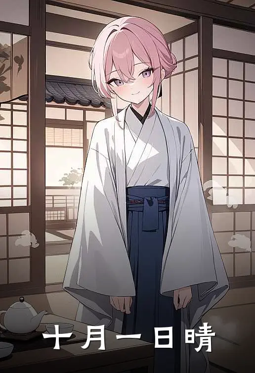十月一日晴朗天气的城市