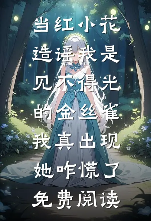 当红小花造谣我是见不得光的金丝雀，我真出现她咋慌了免费阅读