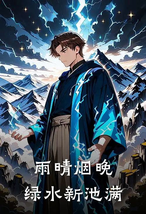 雨晴烟晚，绿水新池满