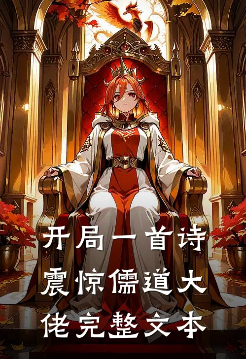 开局一首诗,震惊儒道大佬完整文本免费阅读