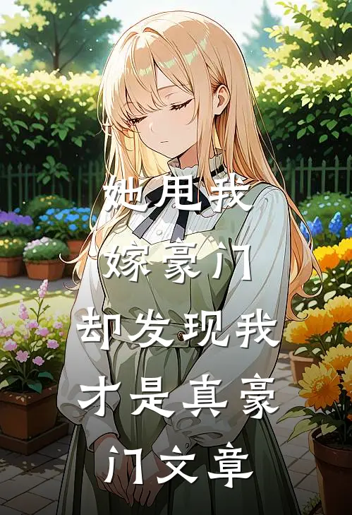 她甩我嫁豪门,却发现我才是真豪门文章在线阅读
