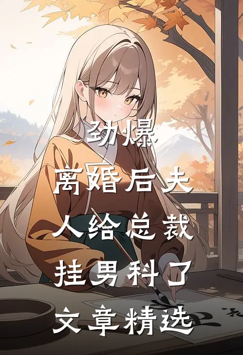 劲爆，离婚后夫人给总裁挂男科了文章精选