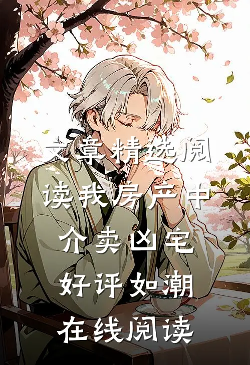 文章精选阅读我房产中介卖凶宅好评如潮在线阅读
